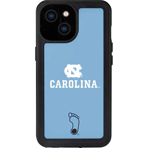 University of North Carolina UNC Carolina iPhone 15 Waterproof Case